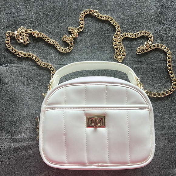Forever 21 Nude Crossbody Bag